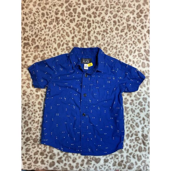 Children’s Place Boys Short Sleeve Button Up Shirt Size 2T - Picture 1 of 1